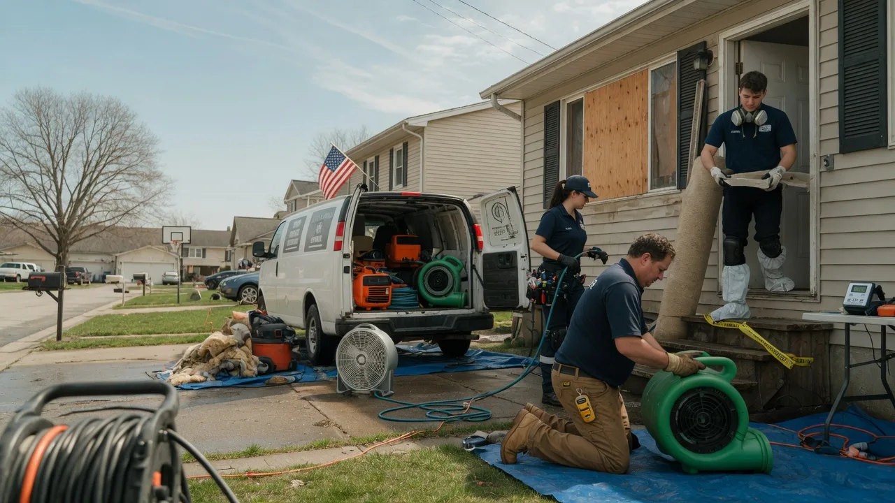 Water Damage Restoration in Manchester, MI near me